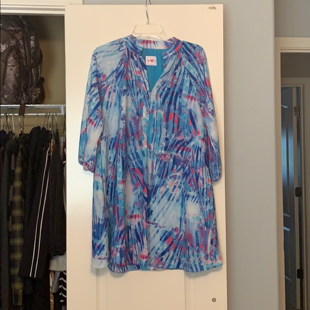 3/4 Sleeve Boutique Dress
